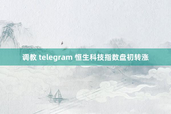 调教 telegram 恒生科技指数盘初转涨