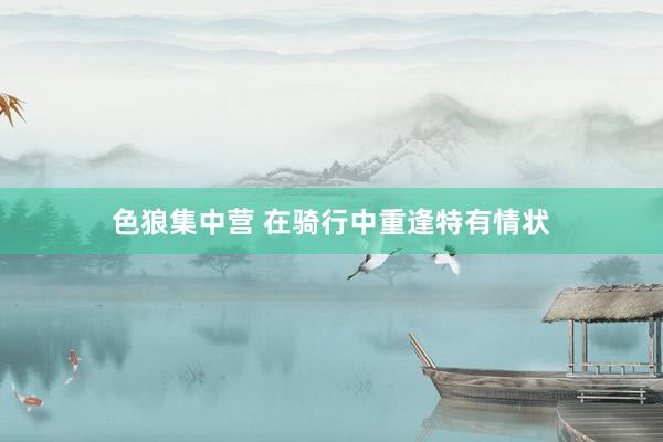 色狼集中营 在骑行中重逢特有情状