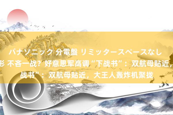 パナソニック 分電盤 リミッタースペースなし 露出・半埋込両用形 不吝一战？好意思军高调“下战书”：双航母贴近，大王人轰炸机聚拢