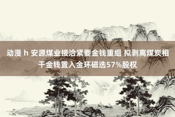 动漫 h 安源煤业接洽紧要金钱重组 拟剥离煤炭相干金钱置入金环磁选57%股权